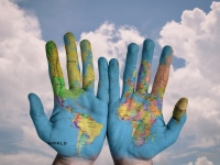 Hände Kontinente HP