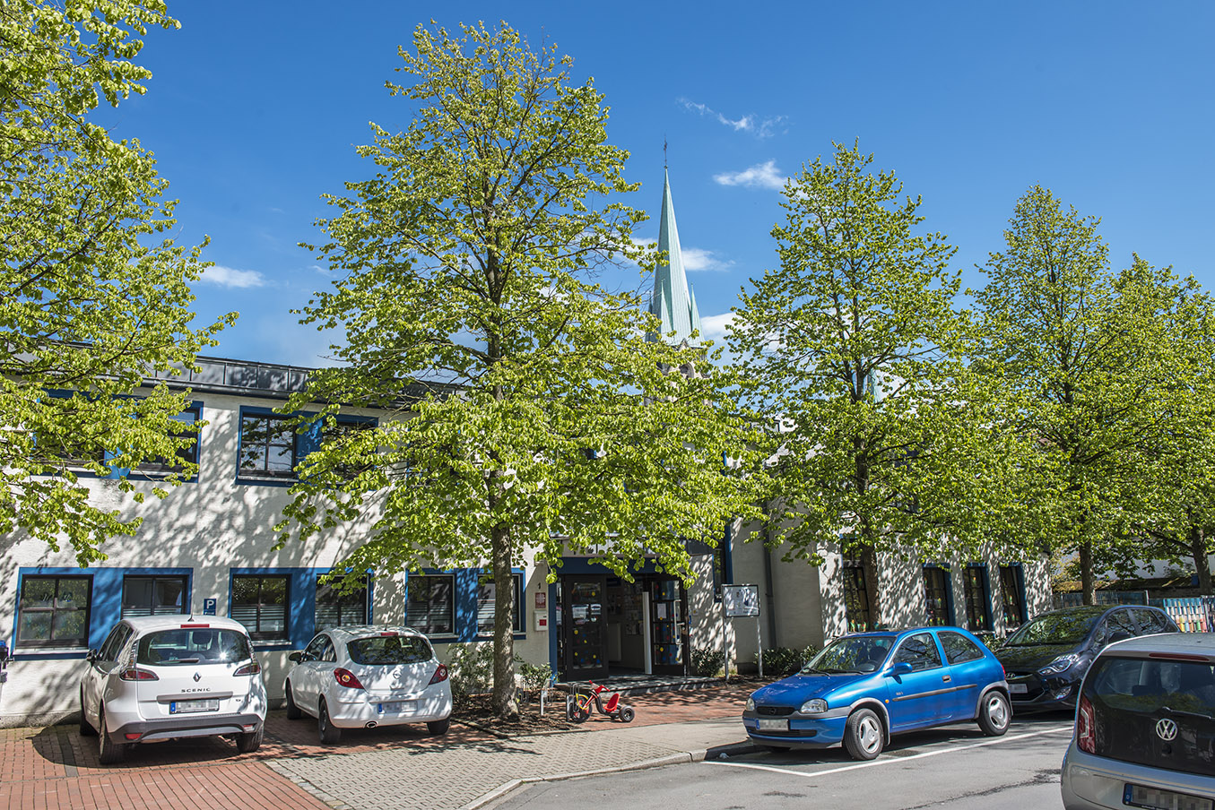 Aussenansicht Kita Heilige Familie in Kamen