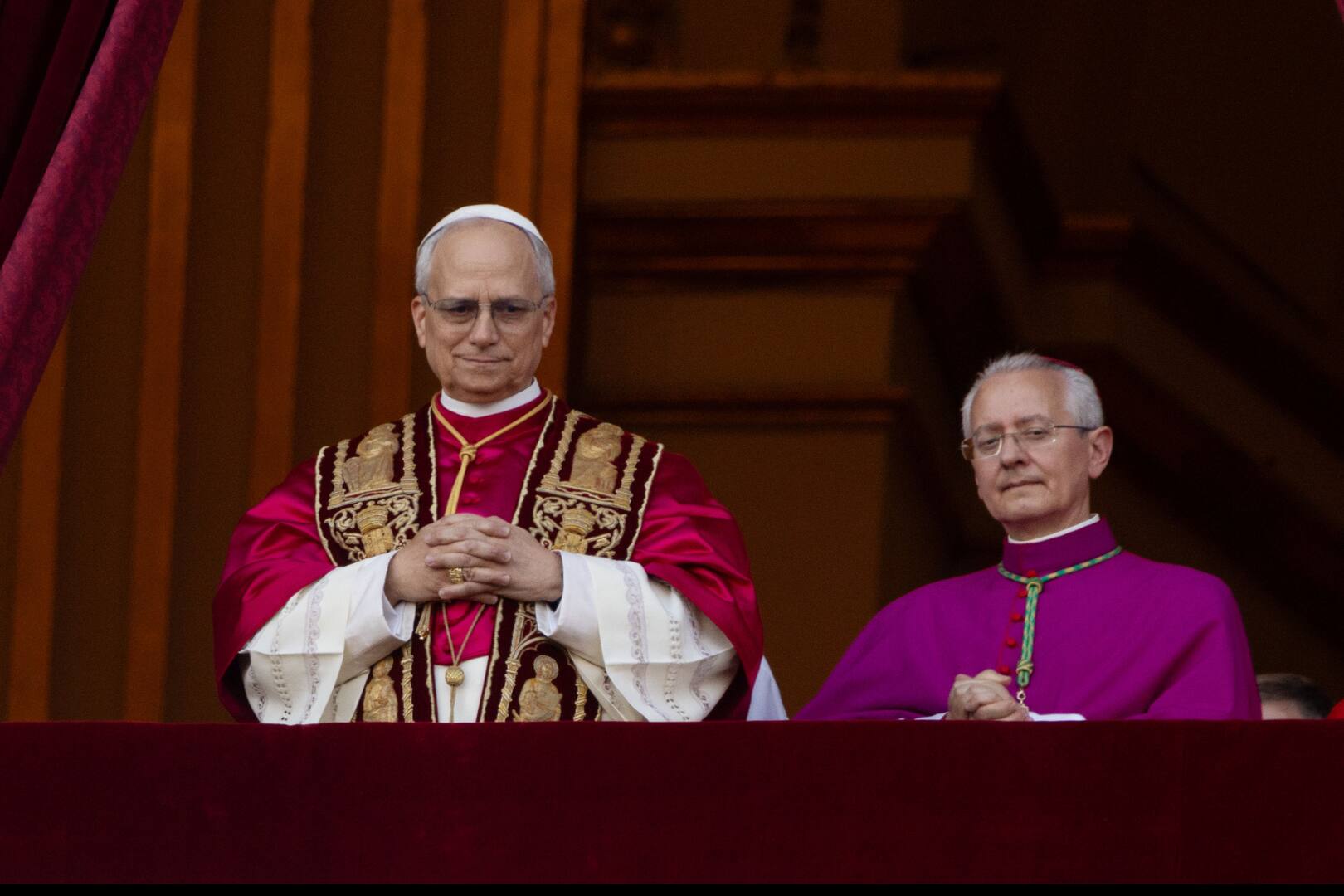 Papst Leo XIV auf der Lodgia